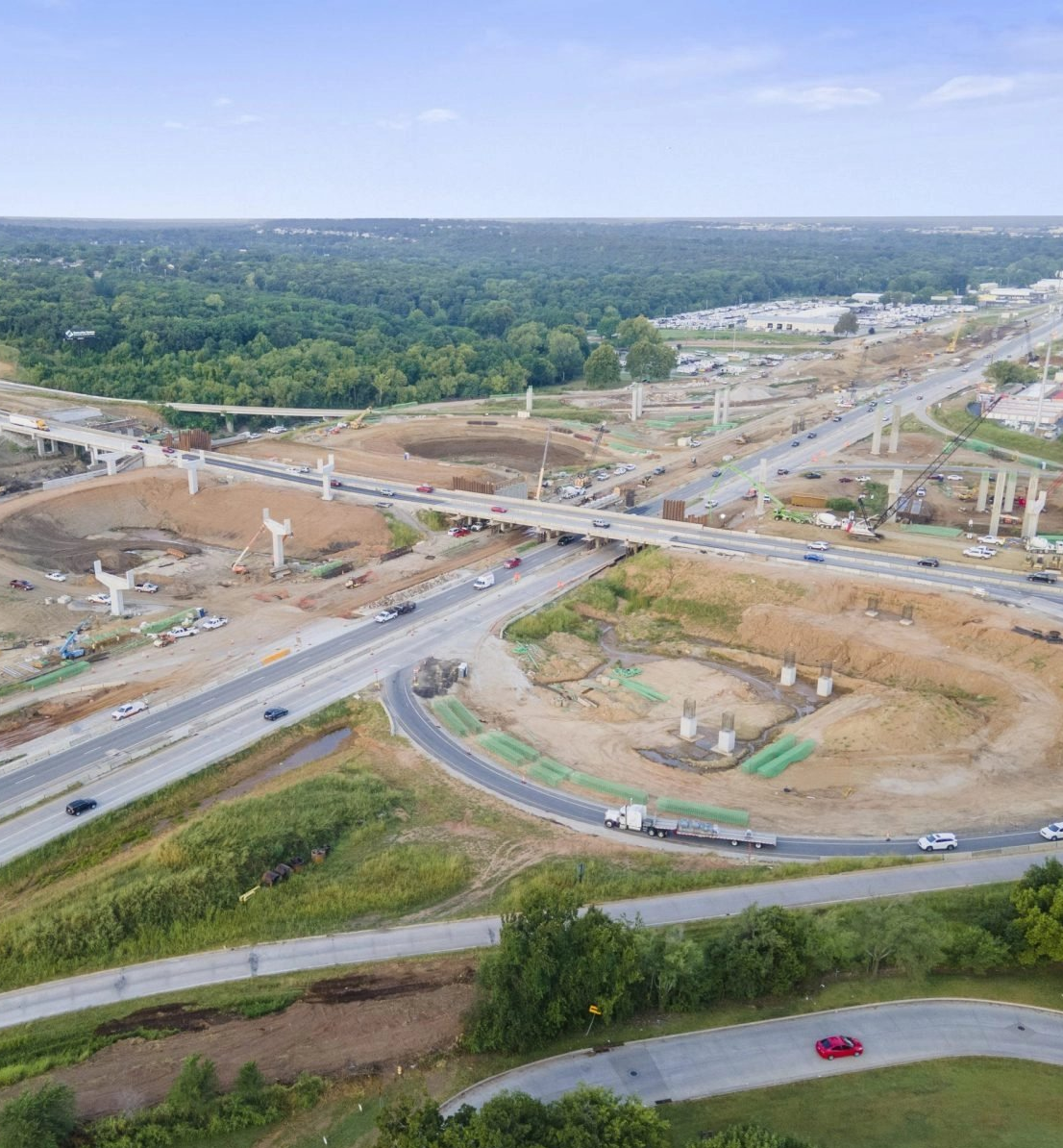 Sherwood Highway Construction Project